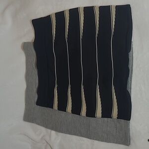 2 Knit Mini Skirts